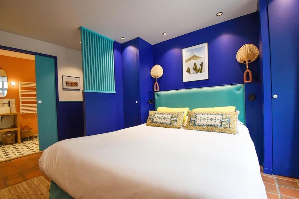 Chambre Majorelle - Rdc - Plage 50M - Rue Gratuite Saint-Malo Extérieur photo